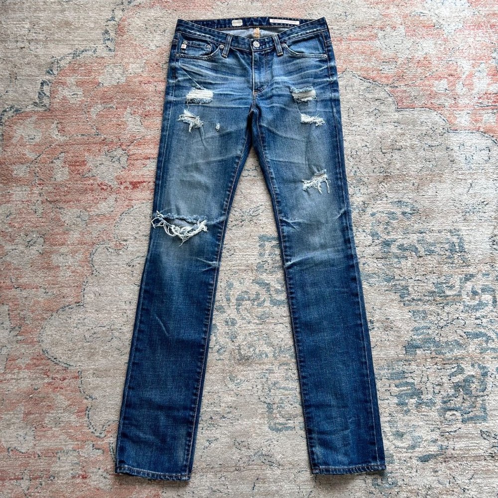 AG Adriano Goldschmied Premier Skinny Straight Jeans Size 27